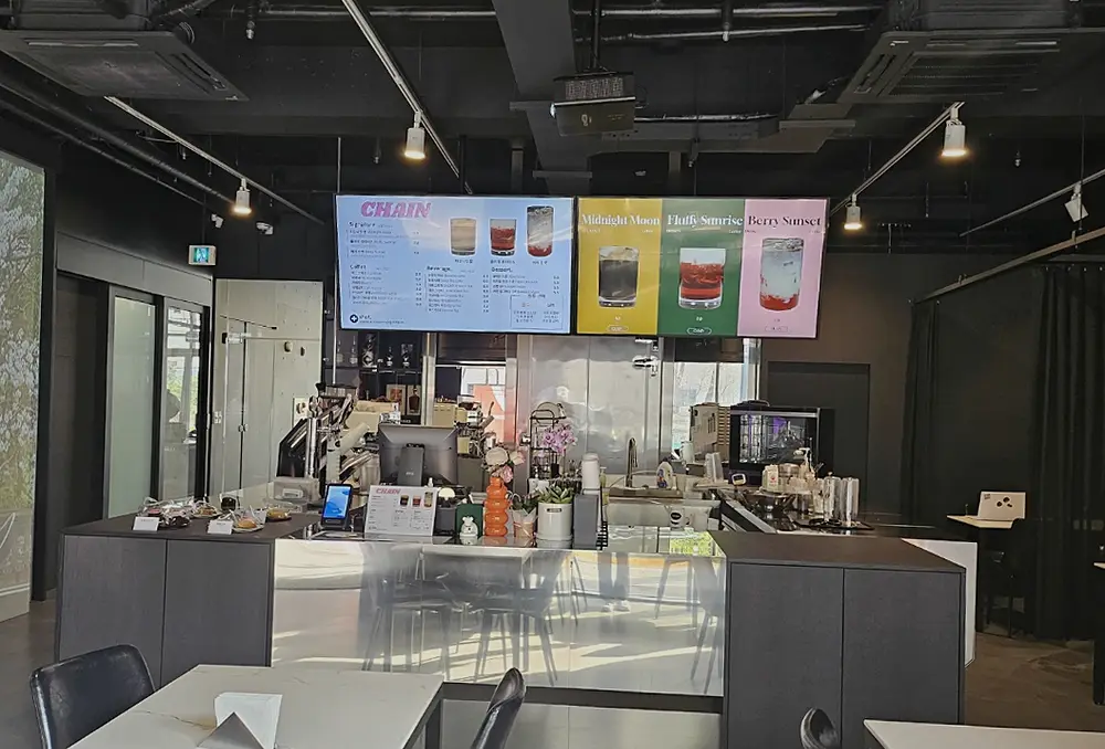 강남 일원본동 프랜차이즈 인테리어 현장 사진 4